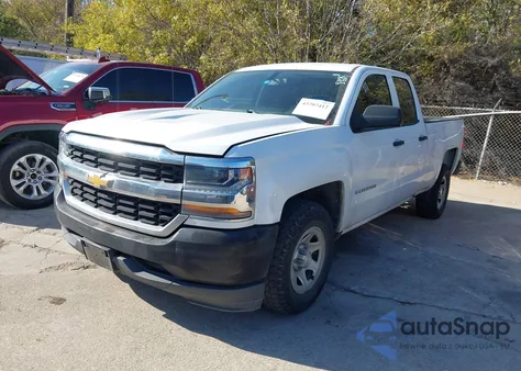 2018 Chevrolet Silverado 1500 Wt из США, поврежденный, VIN 1GCRCNEC5JZ306512